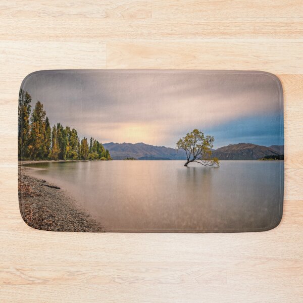 Item preview, WANAKA TREE SUNSET NEW ZEALAND LANDSCAPE designed and sold by LandscapeArtCP.