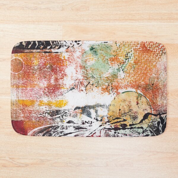 Item preview, Abstract Monotype Printmaking Design No. 8 - Thurston's Miracles of Magic designed and sold by danielliamgill.