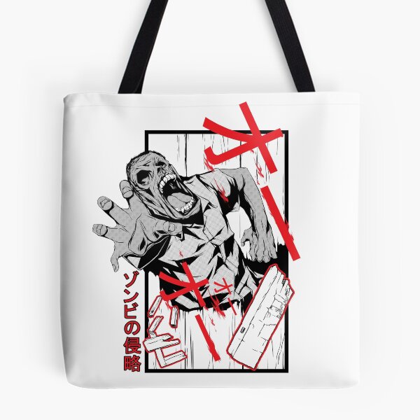 Item preview, Angry zombie invasion manga style illustration designed and sold by megaspy.