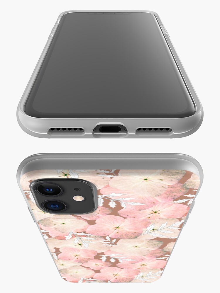 Alternative Ansicht von Hortensie Pastell iPhone-Hülle & Cover