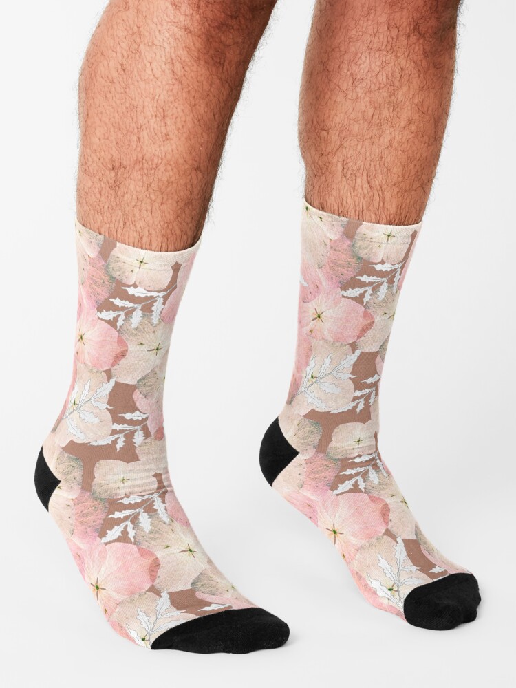 Alternative Ansicht von Hortensie Pastell Socken
