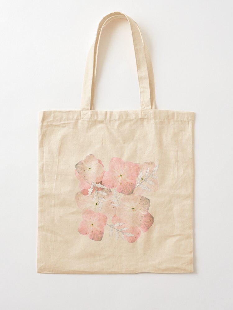 Alternative Ansicht von Hortensie Pastell Stofftasche