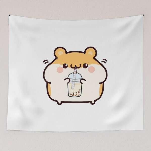 Item preview, Boba Sippin Hamster! designed and sold by SirBobalot.