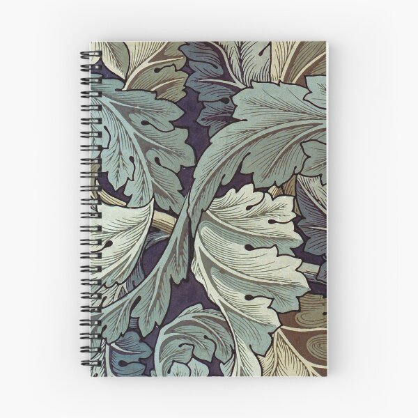 Item preview, William Morris Acanthus blue pattern designed and sold by thomasjgaulton.