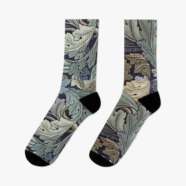 Item preview, William Morris Acanthus blue pattern designed and sold by thomasjgaulton.