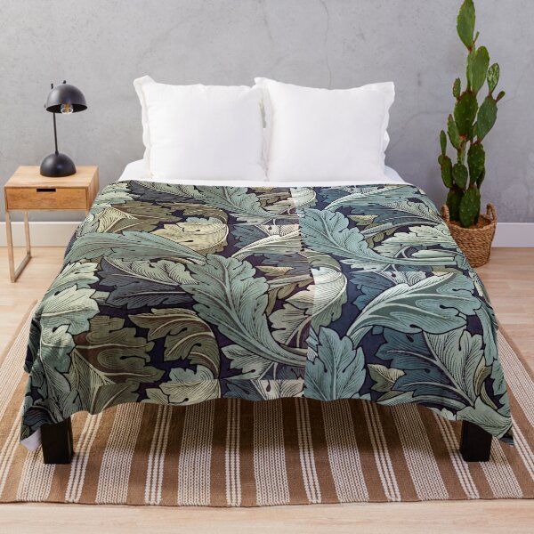 William Morris Pattern Throw Blankets for Sale Redbubble