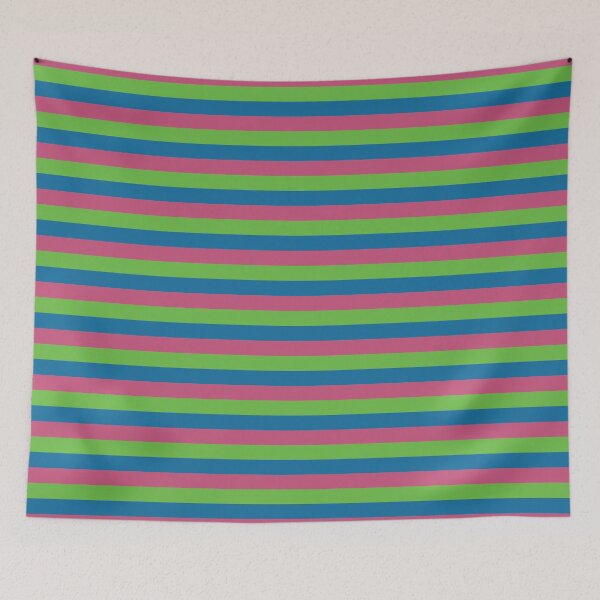 Item preview, Polysexual/Polyromantic Flag designed and sold by hamsters.