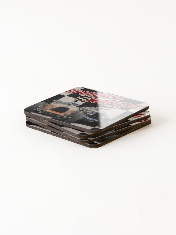 Thumbnail 4 of 5, Coasters (Set of 4), Speedway Racing designed and sold by RicardoPeragua.