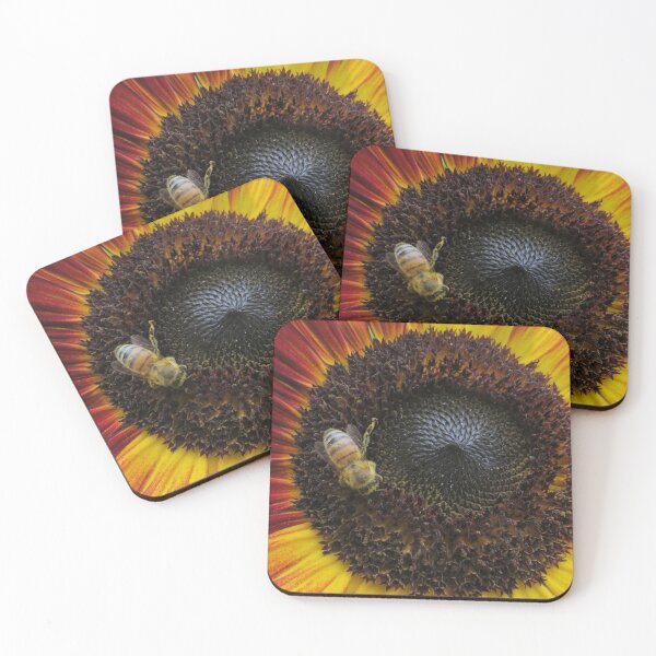 Item preview, Bee on a Sunflower designed and sold by Sandra Willis.