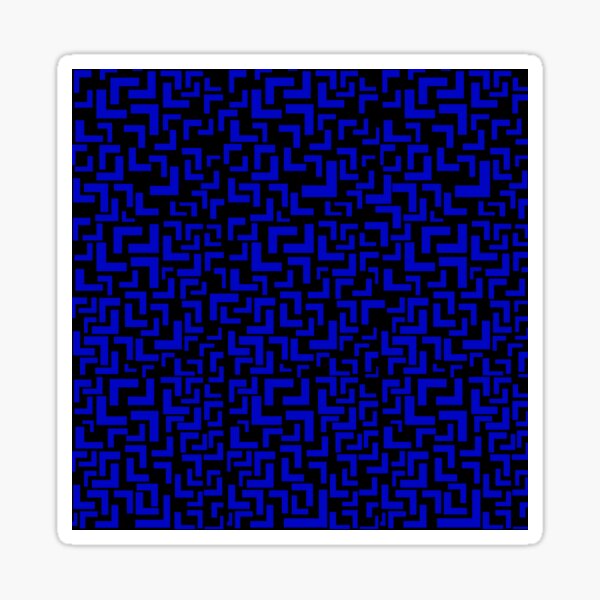 Item preview, Glitches in the Void, Dark Blue designed and sold by StephOBrien.