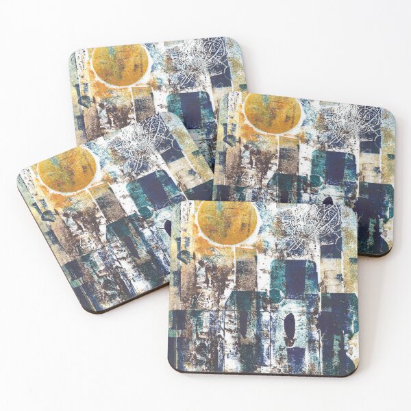 Item preview, Abstract Monotype Printmaking Design No. 26 - Broadstreet Boogie Woogie designed and sold by danielliamgill.