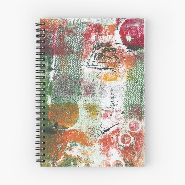 Item preview, Abstract Monotype Printmaking Design No. 11- Clamdiggers and Clamato designed and sold by danielliamgill.