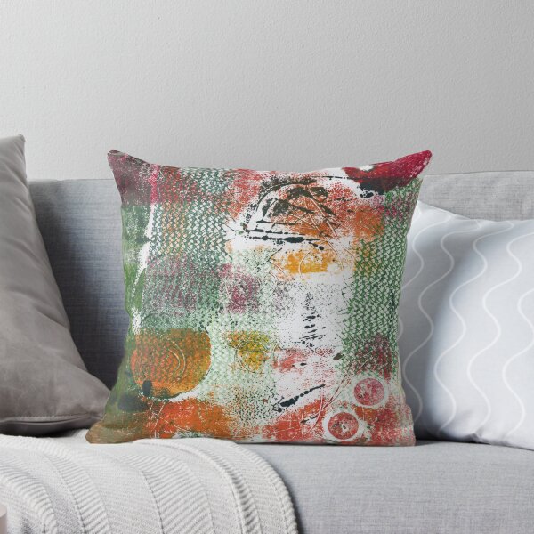 Item preview, Abstract Monotype Printmaking Design No. 11- Clamdiggers and Clamato designed and sold by danielliamgill.