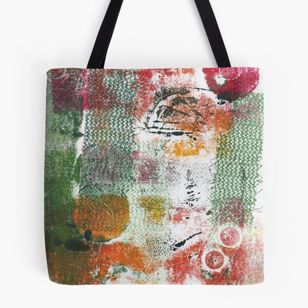 Item preview, Abstract Monotype Printmaking Design No. 11- Clamdiggers and Clamato designed and sold by danielliamgill.