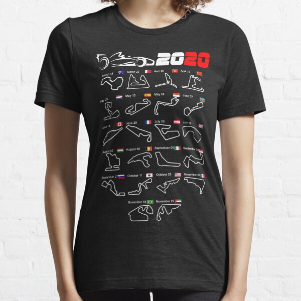 formula 1 t shirts 2020