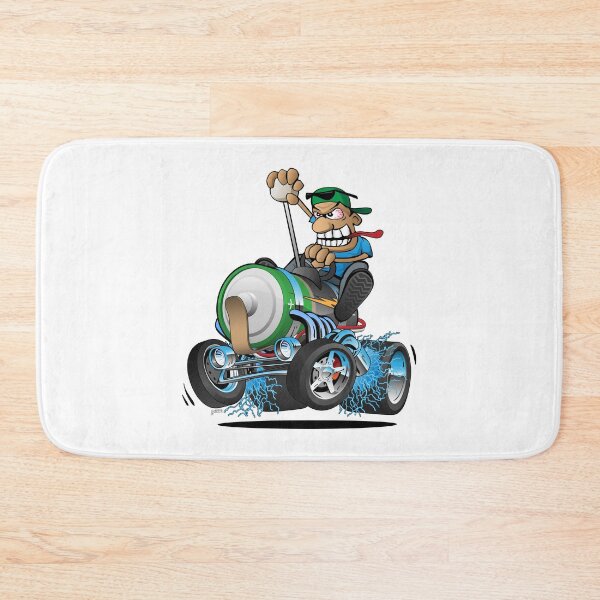 Item preview, Hot Rod Electric Car Cartoon designed and sold by hobrath.