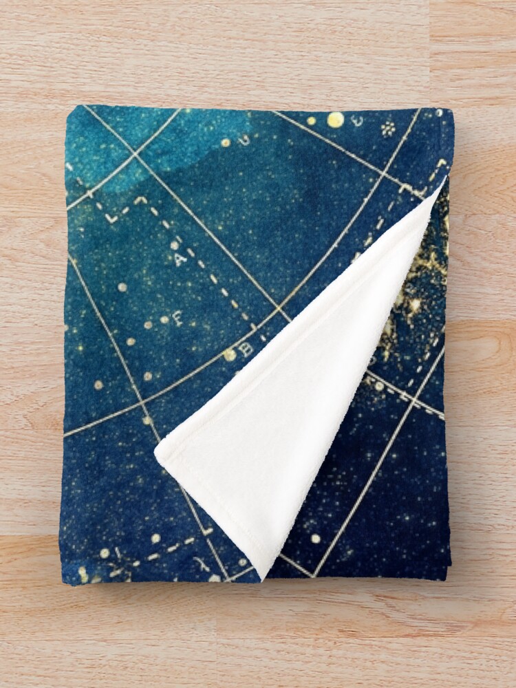 Alternate view of Star Map :: City Lights Throw Blanket