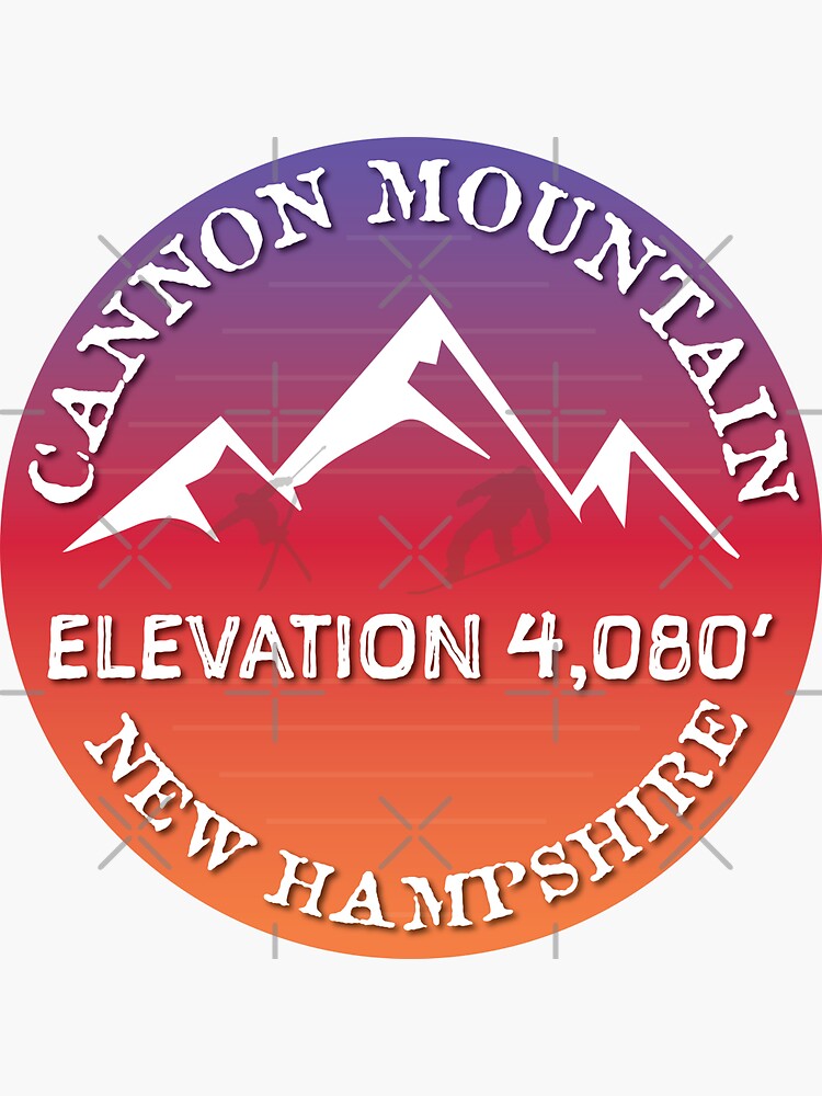 Cannon Mountain New Hampshire Ski Snowboard Skiing Loon Mountain Hiking Gift Ideas by letourneau41