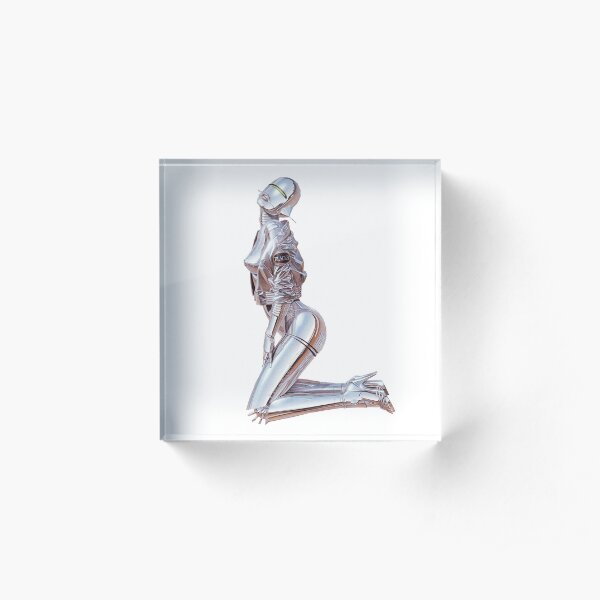 Pose Robot Acrylic Block