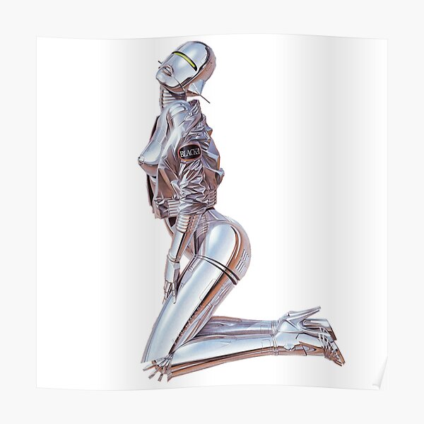 Pose de robot Póster