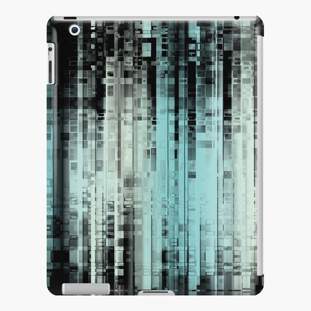 Geometric Turquoise Pattern iPad Case & Skin