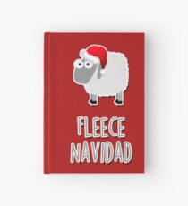 Vlies Navidad Notizbuch