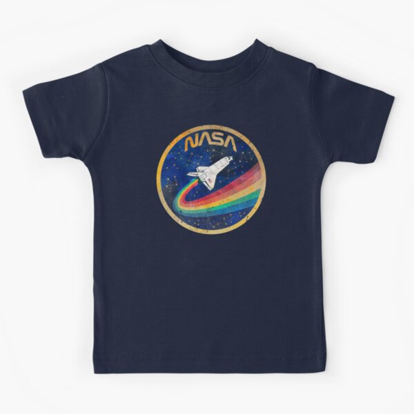 USA Space Rainbow Kids T-Shirt