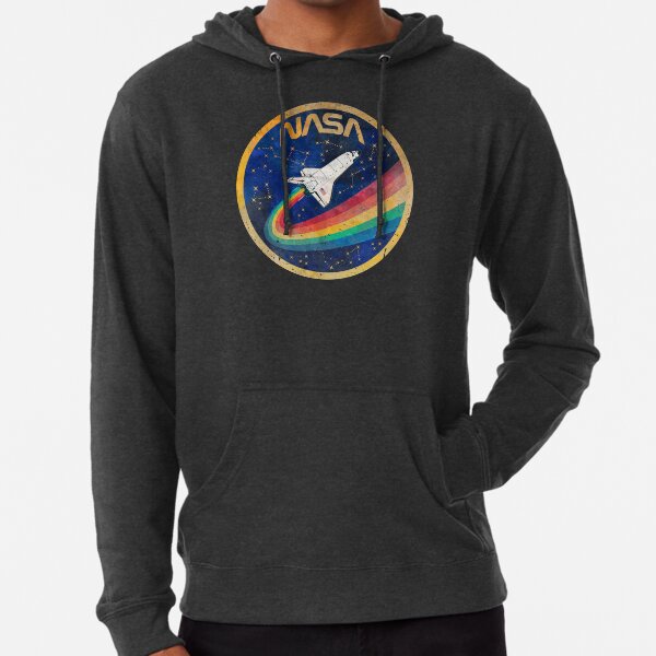 USA Space Rainbow Lightweight Hoodie