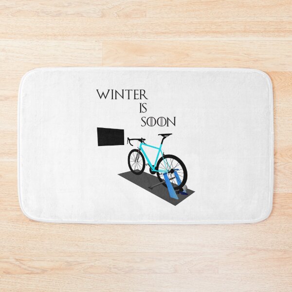 Item preview, Winter Is Soon, Time for Indoor Training designed and sold by cycleexplorers.