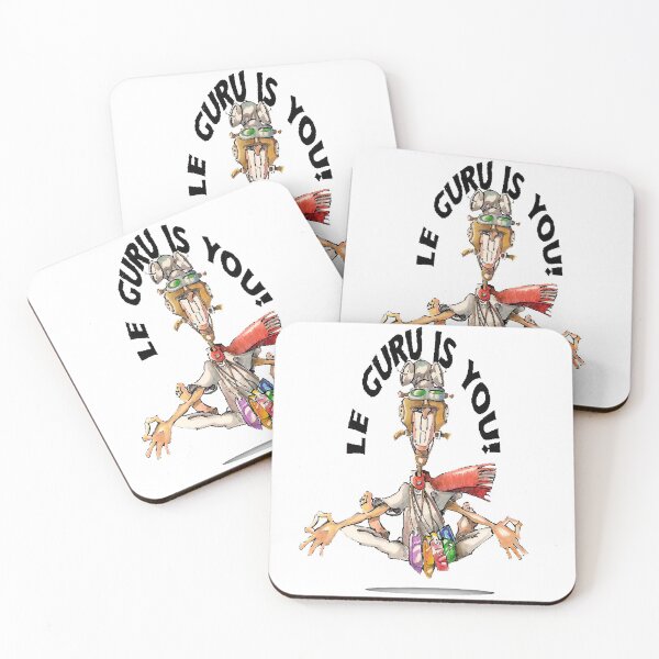 Aperçu de l'œuvre Le gourou c'est vous! créée et vendue par A Studio for Unlimited ideas.
