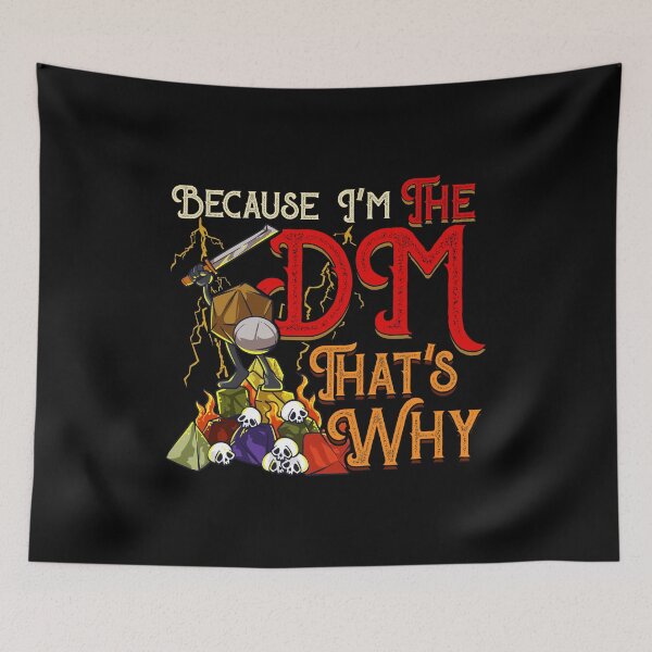 Item preview, Funny Because I'm The DM, That's Why designed and sold by perfectpresents.