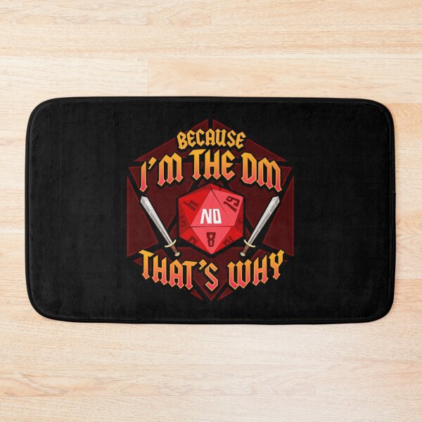 Item preview, Funny Because I'm The DM That's Why Dice & Swords designed and sold by perfectpresents.