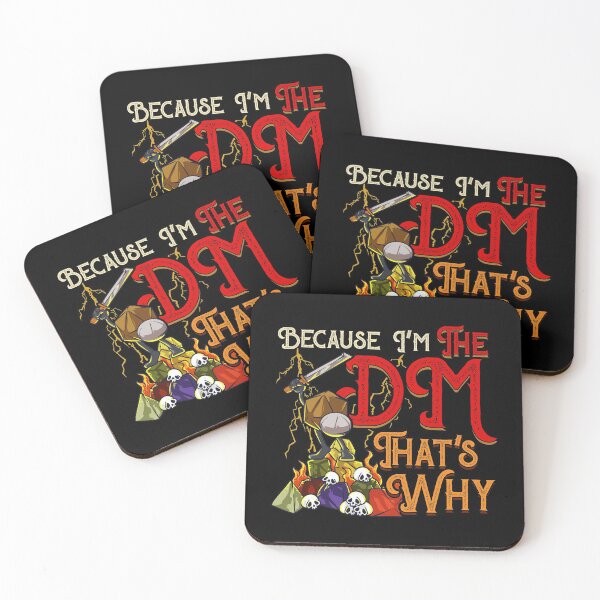 Item preview, Funny Because I'm The DM, That's Why designed and sold by perfectpresents.