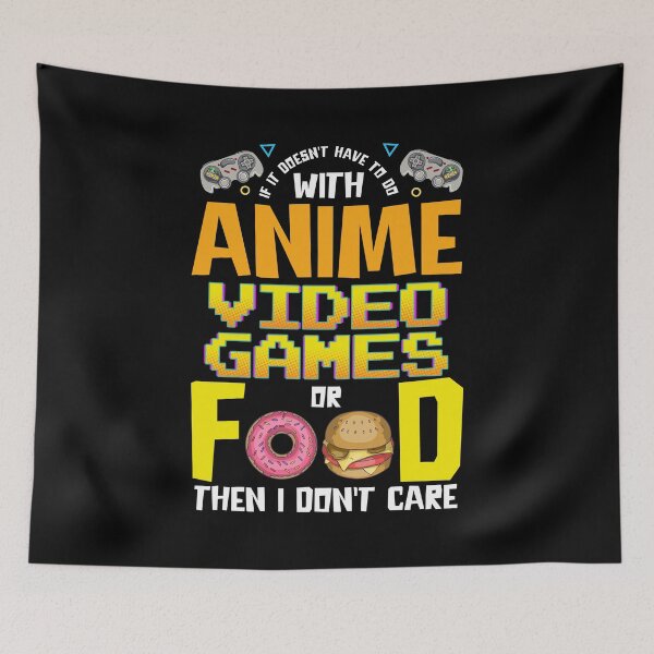 Artikelvorschau, Anime-Videospiele oder Essen oder es ist mir egal entworfen und verkauft von perfectpresents.