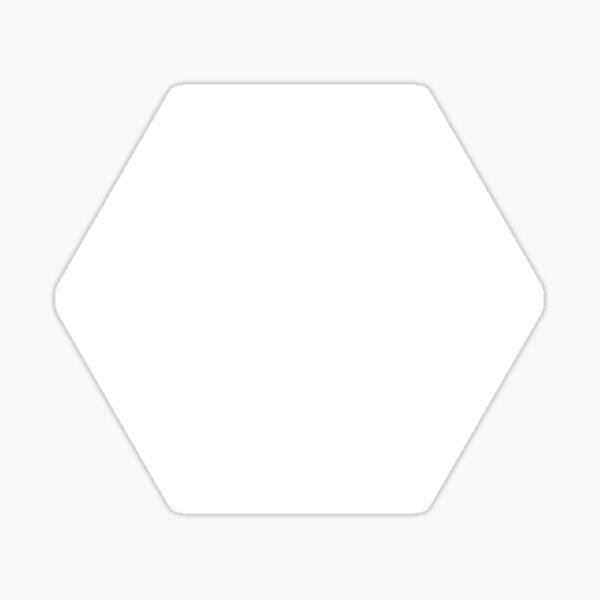 glamping white Sticker