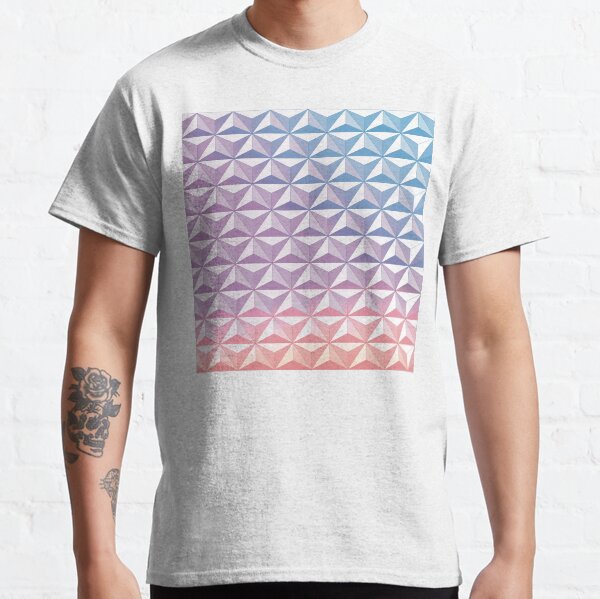 Geodesic Sphere, Purple Classic T-Shirt