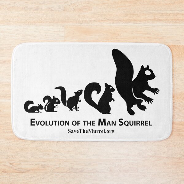 Item preview, Evolution of the Man Squirrel  designed and sold by SaveTheMurrel.