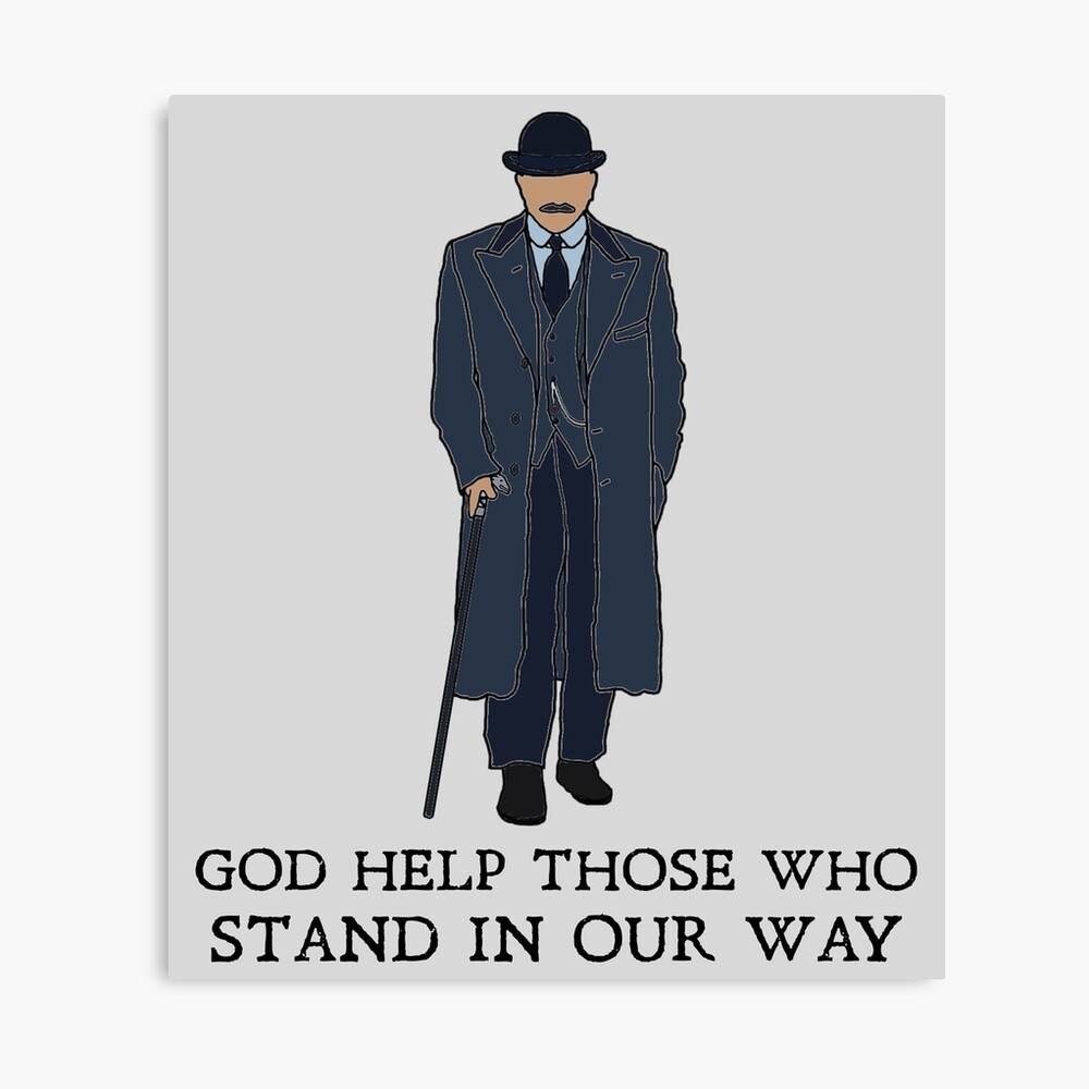 Inspector Campbell - God help those who stand in our way! : Peaky Blinders  Art Board Print for Sale by sci-fi-nerd | Redbubble