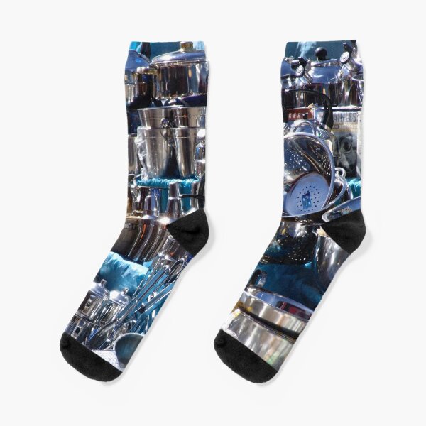 Pots and Pans with a Shine! Socks