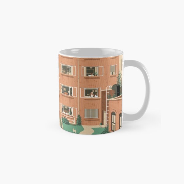 Vista previa del artículo con la obra «Carteles de viajes: La ventana indiscreta de Hitchcock - Greenwitch Village, Nueva York», diseñado y vendido por ruiricardo.
