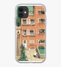 Travel Posters - Hitchcock's Rear Window - Greenwitch Village New York iPhone Case