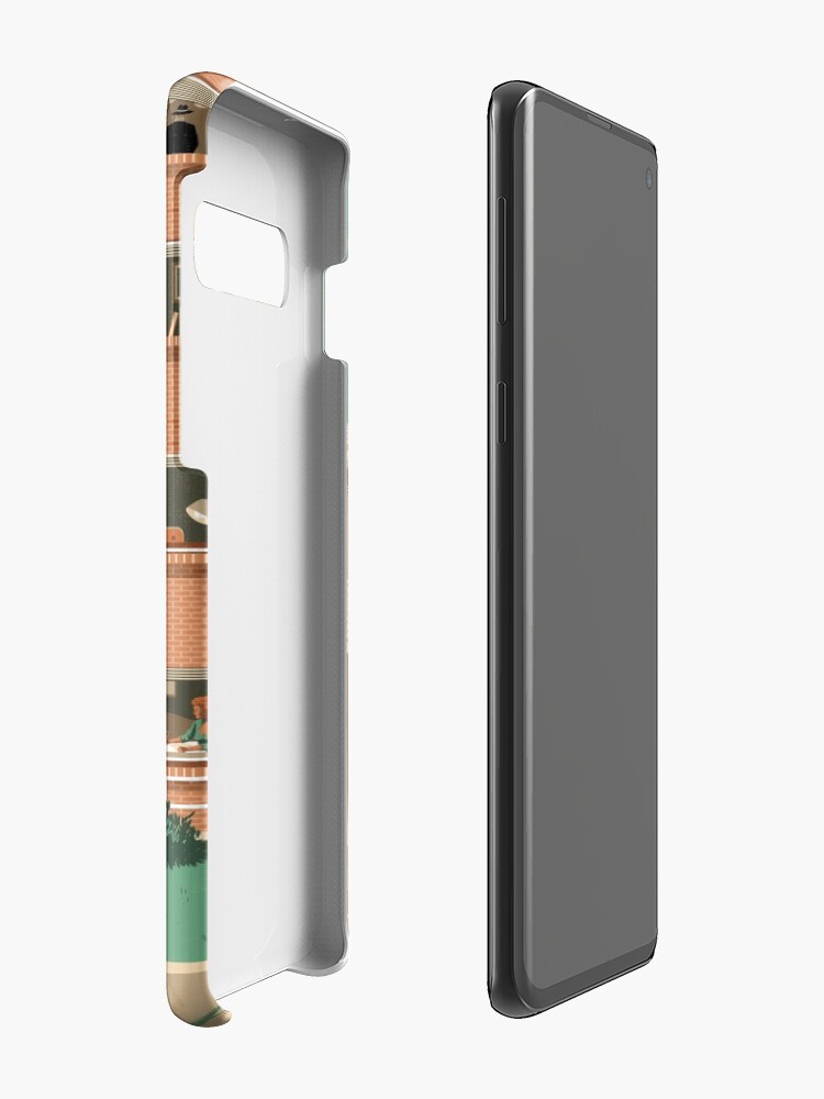 Alternate view of Travel Posters - Hitchcock's Rear Window - Greenwitch Village New York Case & Skin for Samsung Galaxy