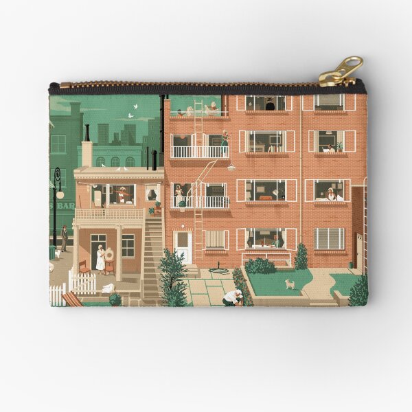 Item preview, Travel Posters - Hitchcock's Rear Window - Greenwitch Village New York designed and sold by ruiricardo.