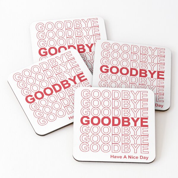 Item preview, Goodbye have a nice day grocery bag inspired designed and sold by MeganLea.