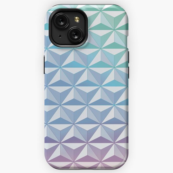 Geodesic Sphere, Blue iPhone Tough Case