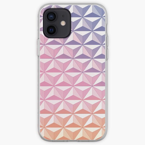 Geodesic Sphere, Pink iPhone Soft Case