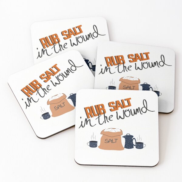 Item preview, Rub Salt in the Wound - Oregon Trail designed and sold by Jon Mardin.