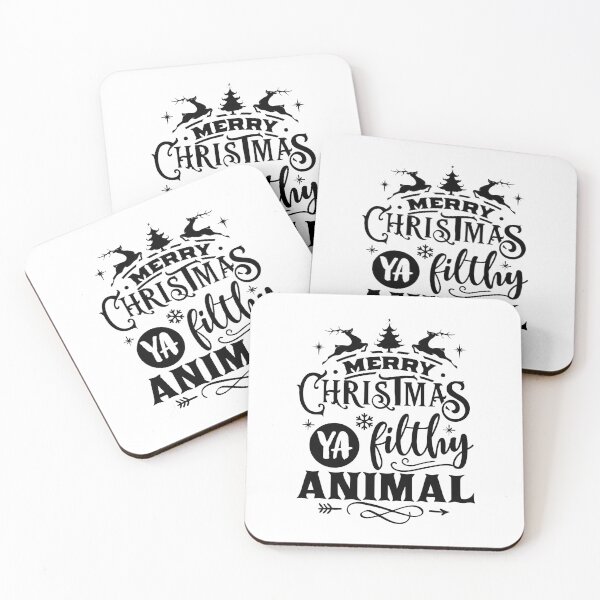 Artikelvorschau, Frohe Weihnachten Ya Filthy Animal entworfen und verkauft von CreativeEmpires.