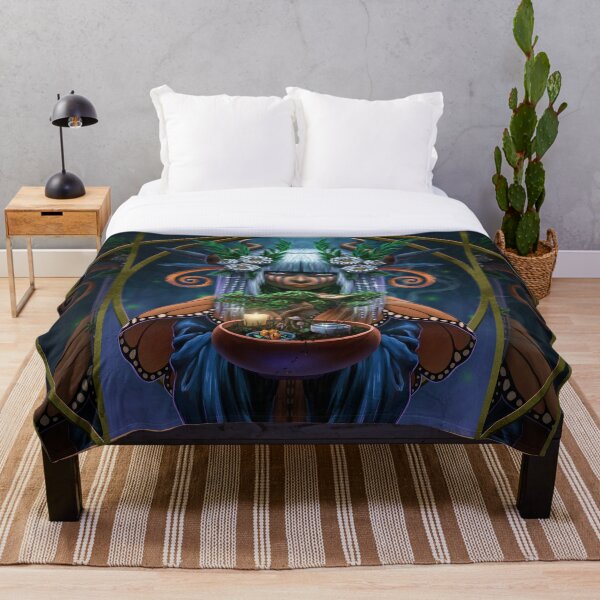 Sacred Things Throw Blanket