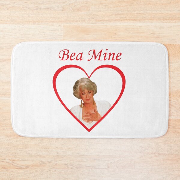 Item preview, Bea Mine - Dorothy Zbornak (Bea Arthur) Valentine's Day Heart from the Golden Girls - red heart and text designed and sold by LegendaryLGBT.